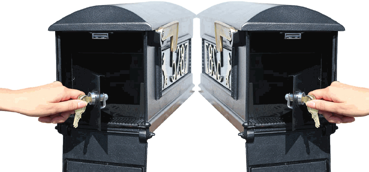 Kingsburg Residential Mailboxes With Lock
